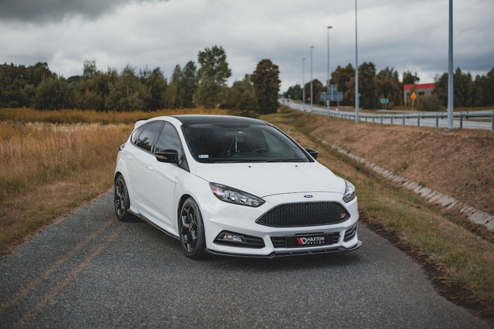 Maxton Design - FRONT SPLITTER V4 FORD FOCUS ST MK3 FACELIFT (2015-2018)