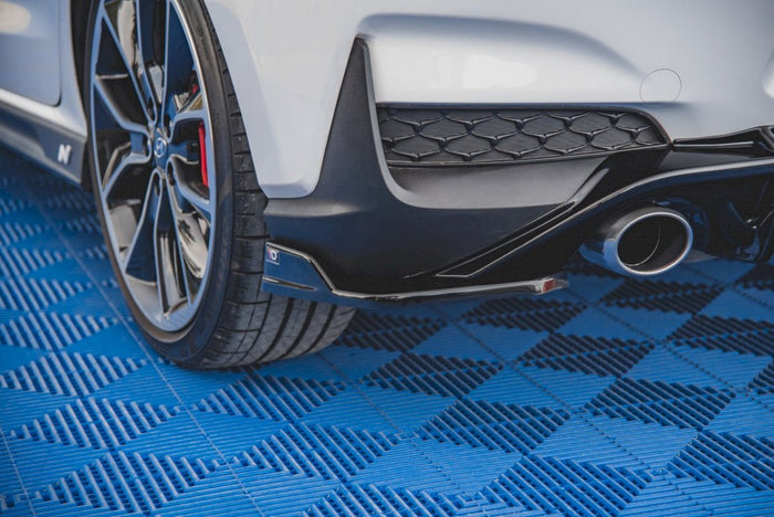 Maxton Design - REAR SIDE SPLITTERS V4 HYUNDAI I30 N MK3 HATCHBACK (2017-)