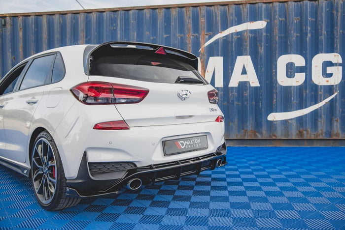 Maxton Design - REAR SIDE SPLITTERS V4 HYUNDAI I30 N MK3 HATCHBACK (2017-)