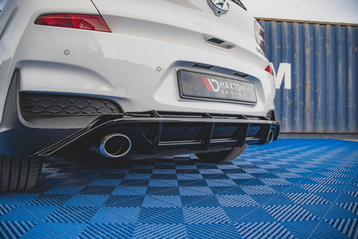 Maxton Design - REAR VALANCE V3 HYUNDAI I30 N MK3 HATCHBACK (2017-2020)