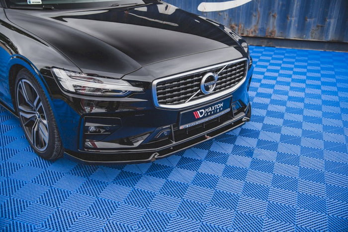 Maxton Design - FRONT SPLITTER V.1 VOLVO S60/V60 R-DESIGN MK3 (2018-)