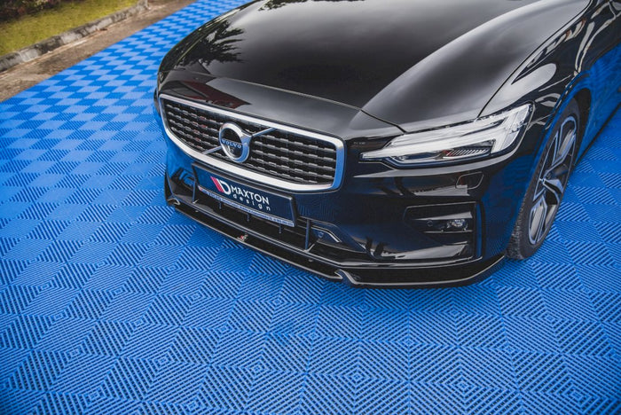 Maxton Design - FRONT SPLITTER V.1 VOLVO S60/V60 R-DESIGN MK3 (2018-)