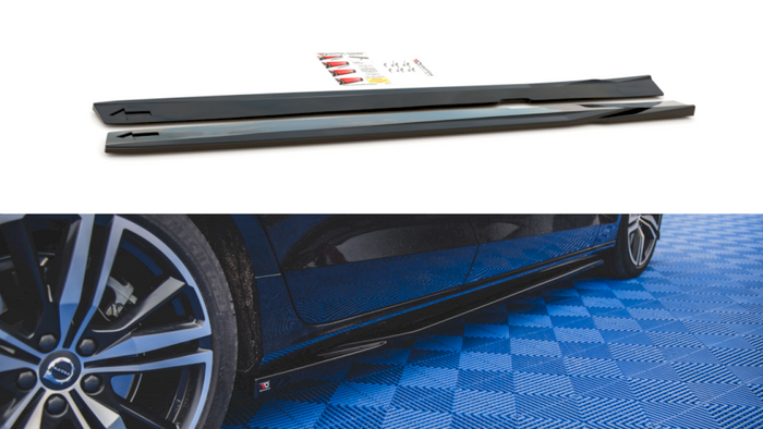 Maxton Design - SIDE SKIRTS DIFFUSERS V.1 VOLVO S60/V60 R-DESIGN MK3 (2018-)