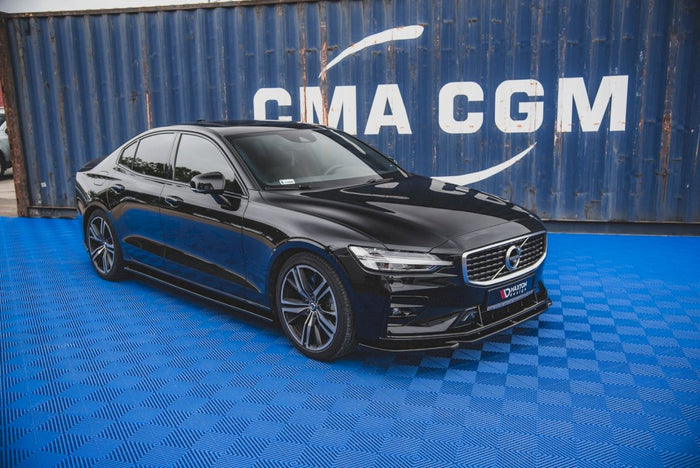 Maxton Design - FRONT SPLITTER V.2 VOLVO S60/V60 R-DESIGN MK3 (2018-)