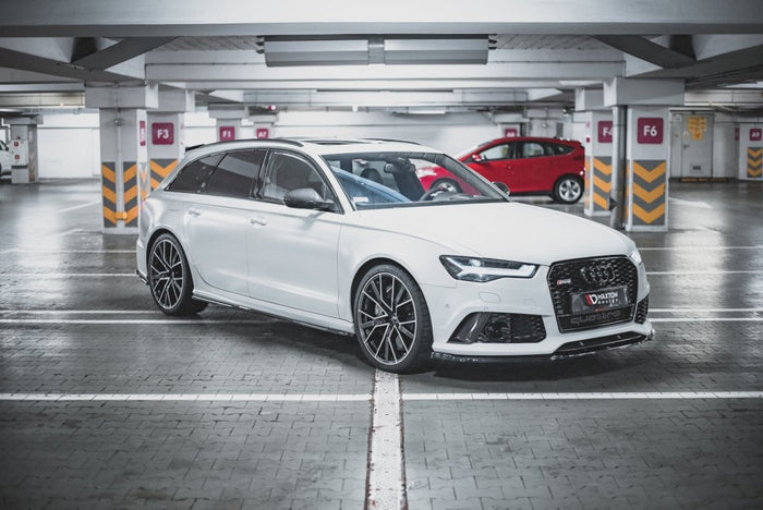 Maxton Design - SIDE SKIRTS DIFFUSERS V2 AUDI RS6 C7 (2013-2017)