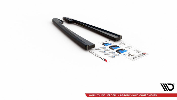 Maxton Design - REAR SIDE SPLITTERS V2 AUDI RS6 C7 (2013-2017)