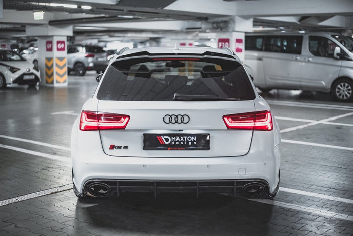 Maxton Design - REAR SIDE SPLITTERS V2 AUDI RS6 C7 (2013-2017)