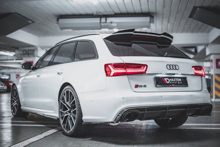 Maxton Design - REAR SIDE SPLITTERS V2 AUDI RS6 C7 (2013-2017)