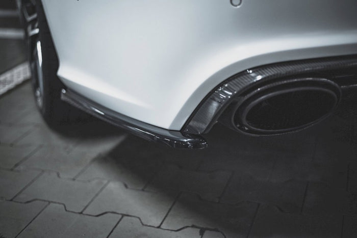 Maxton Design - REAR SIDE SPLITTERS V2 AUDI RS6 C7 (2013-2017)