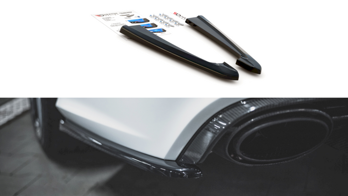 Maxton Design - REAR SIDE SPLITTERS V2 AUDI RS6 C7 (2013-2017)