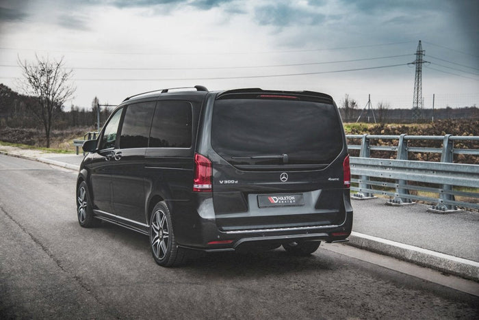 Maxton Design - REAR SIDE SPLITTERS V2 MERCEDES-BENZ V-CLASS AMG-LINE W447 FACELIFT (2019-2021)