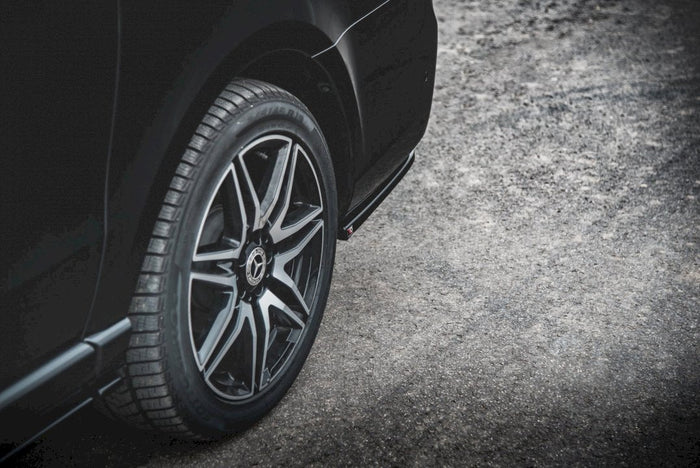 Maxton Design - REAR SIDE SPLITTERS V2 MERCEDES-BENZ V-CLASS AMG-LINE W447 FACELIFT (2019-2021)
