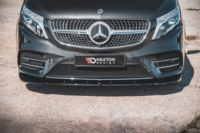 Maxton Design - FRONT SPLITTER V2 MERCEDES-BENZ V-CLASS AMG-LINE W447