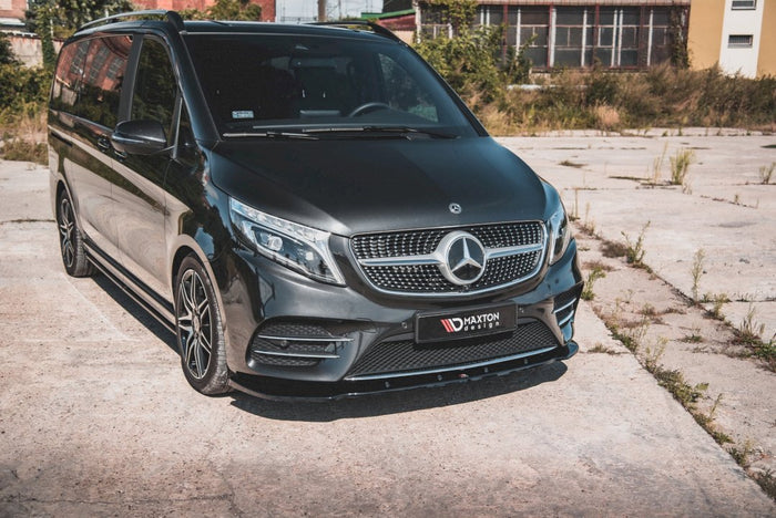 Maxton Design - FRONT SPLITTER V2 MERCEDES-BENZ V-CLASS AMG-LINE W447