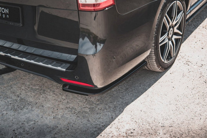 Maxton Design - REAR SIDE SPLITTERS V1 MERCEDES-BENZ V-CLASS AMG-LINE W447 FACELIFT (2019-2021)