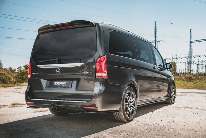 Maxton Design - REAR SIDE SPLITTERS V1 MERCEDES-BENZ V-CLASS AMG-LINE W447 FACELIFT (2019-2021)