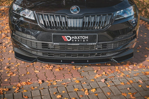 Maxton Design - FRONT SPLITTER SKODA KAROQ SPORTLINE (2017-)