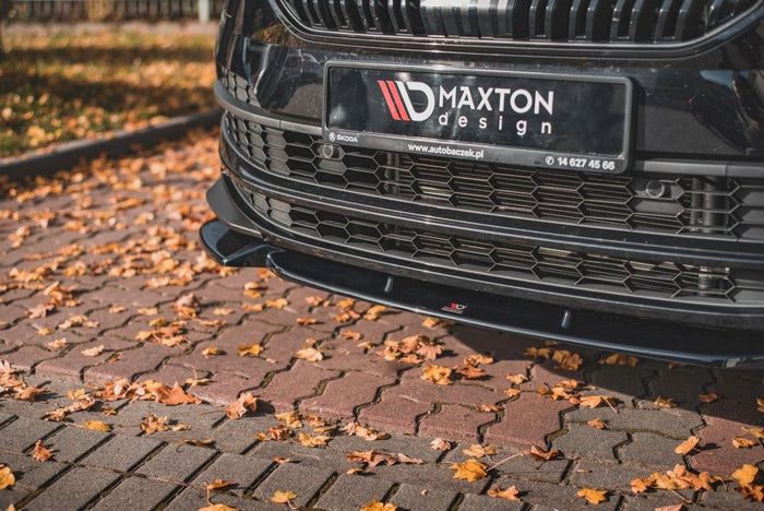 Maxton Design - FRONT SPLITTER SKODA KAROQ SPORTLINE (2017-)