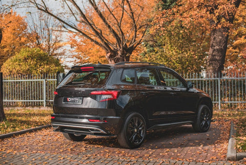 Maxton Design - SPOILER CAP SKODA KAROQ SPORTLINE (2017-2021)