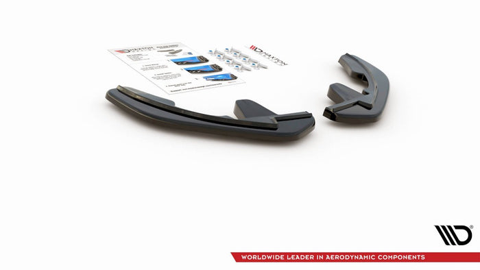 Maxton Design - REAR SIDE SPLITTERS RENAULT MEGANE MK4 GT-LINE (2016-)