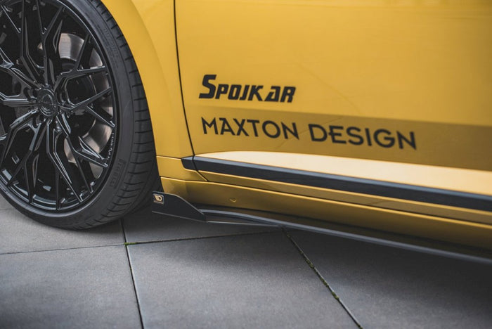 Maxton Design - Street PRO Side Skirt Diffusers + Flaps Volkswagen Arteon R-Line Sedan / Shooting Brake Mk1
