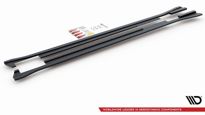 Maxton Design - Street PRO Side Skirt Diffusers Volkswagen Arteon R-Line Sedan / Shooting Brake Mk1