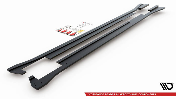 Maxton Design - Street PRO Side Skirt Diffusers Volkswagen Arteon R-Line Sedan / Shooting Brake Mk1