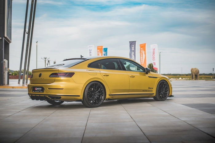 Maxton Design - Street PRO Rear Diffuser + Flaps Volkswagen Arteon R-Line Sedan / Shooting Brake Mk1