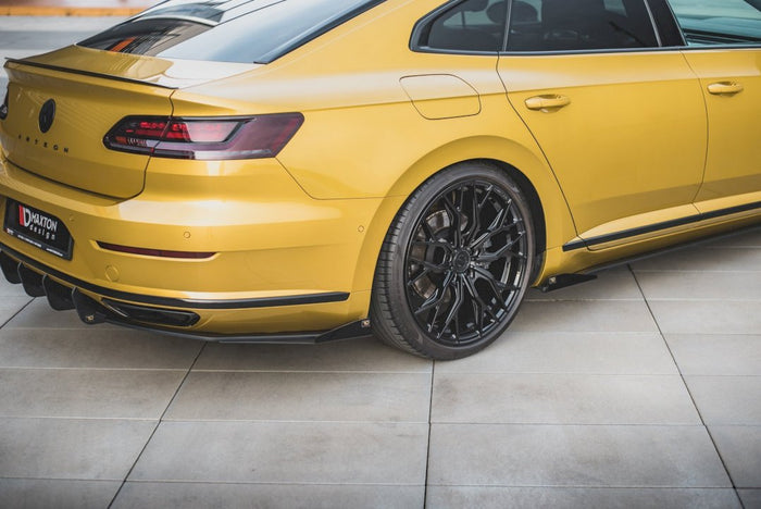 Maxton Design - Street PRO Rear Diffuser + Flaps Volkswagen Arteon R-Line Sedan / Shooting Brake Mk1