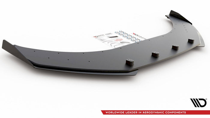 Maxton Design - Street PRO Front Splitter + Flaps Volkswagen Arteon R-Line Sedan / Shooting Brake Mk1
