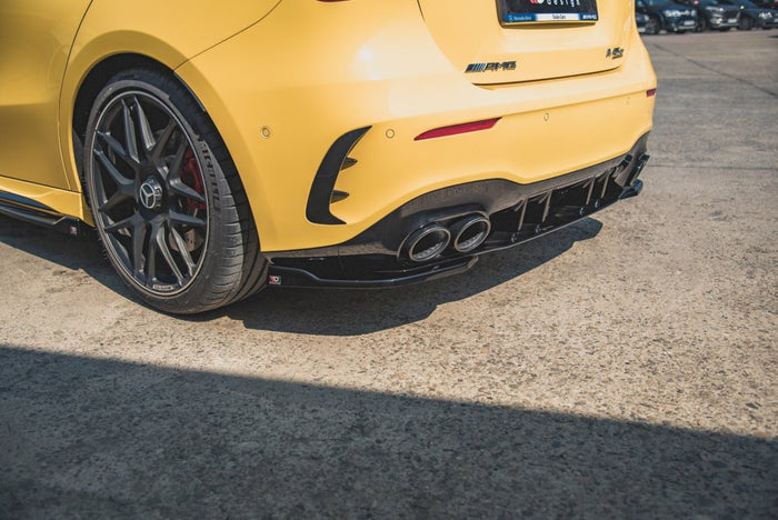 Maxton Design - REAR SIDE SPLITTERS V.1 MERCEDES AMG A 45 S AERO PACK W177