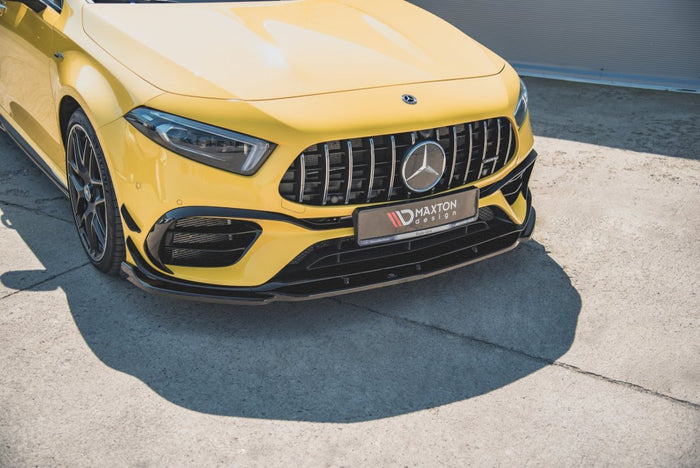 Maxton Design - FRONT SPLITTER V.2 MERCEDES AMG A 45 S AERO PACK W177