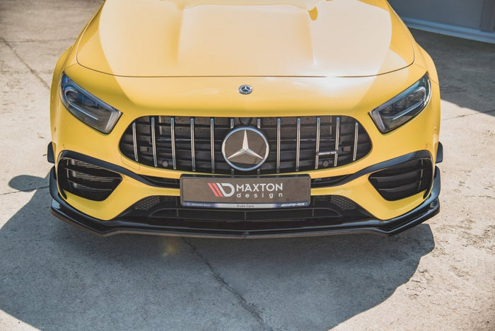 Maxton Design - FRONT SPLITTER V.1 MERCEDES AMG A 45 S AERO PACK W177