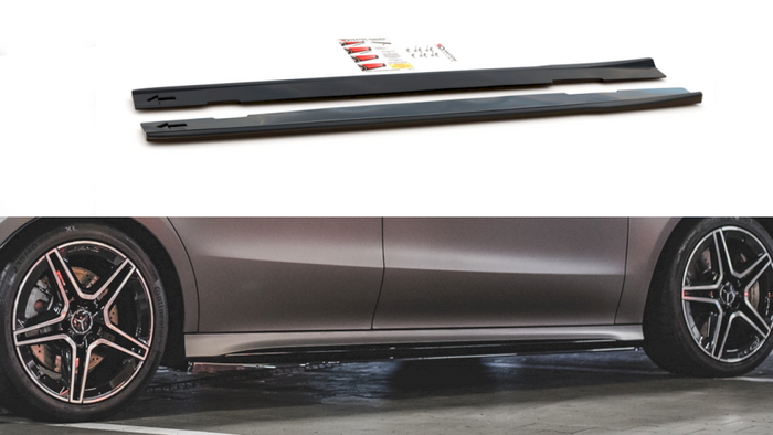Maxton Design - SIDE SKIRTS DIFFUSERS MERCEDES-AMG CLA 35 / 45 C118 (2019-2023)