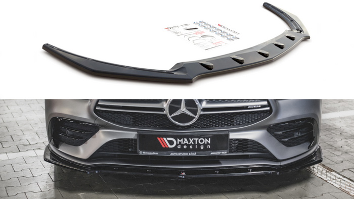 Maxton Design - FRONT SPLITTER V2 MERCEDES-AMG CLA 35 AERO C118 (2019-)
