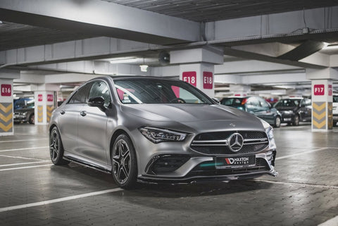 Maxton Design - FRONT SPLITTER V1 MERCEDES-AMG CLA 35 AERO C118 (2019-2023)
