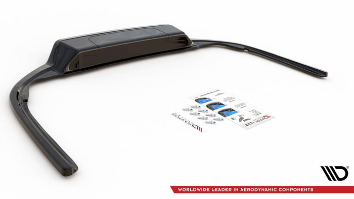 Maxton Design - Central Rear Splitter (W/ Vertical Bars) VW Passat B8 (2014-2019)