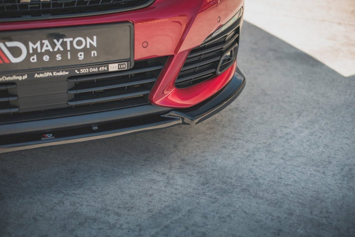 Maxton Design - FRONT SPLITTER V1 PEUGEOT 308 GT MK2 FACELIFT (2017-)