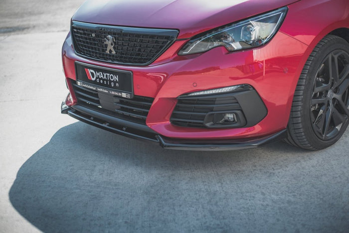 Maxton Design - FRONT SPLITTER V1 PEUGEOT 308 GT MK2 FACELIFT (2017-)