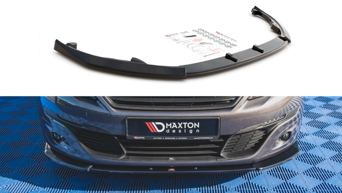 Maxton Design - FRONT SPLITTER V2 PEUGEOT 308 MK2 FACELIFT (2017-2021)