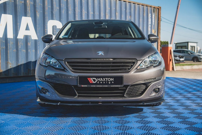Maxton Design - FRONT SPLITTER V2 PEUGEOT 308 MK2 FACELIFT (2017-2021)