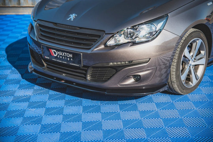 Maxton Design - FRONT SPLITTER V2 PEUGEOT 308 MK2 FACELIFT (2017-2021)