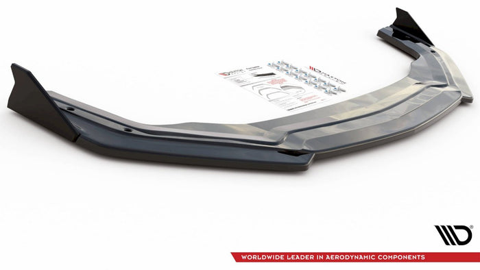 Maxton Design - FRONT SPLITTER V.2 + FLAPS FORD MUSTANG GT MK6 FACELIFT