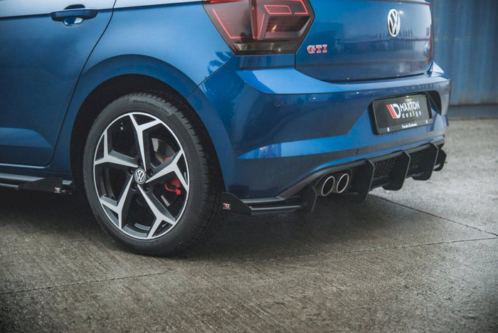 Maxton Design - REAR SIDE FLAPS VW POLO GTI MK6 (2017-)