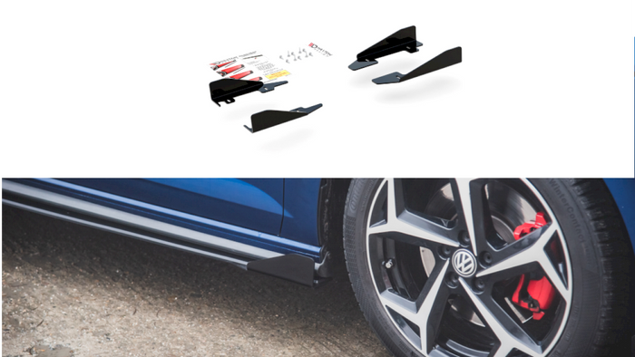 Maxton Design - SIDE FLAPS VW POLO GTI MK6 (2017-2021)
