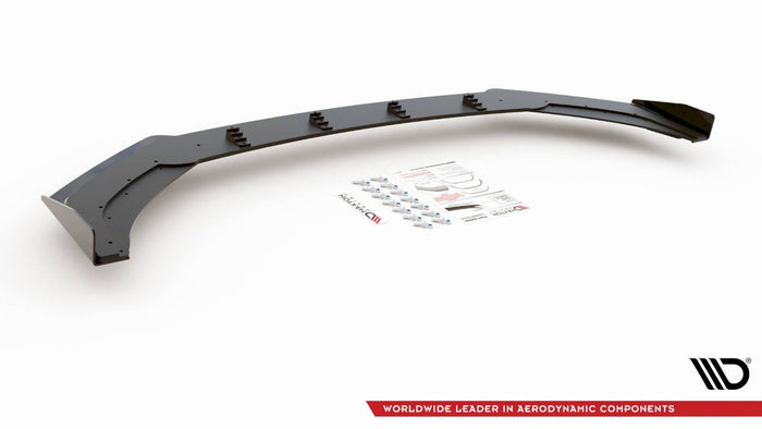 Maxton Design - STREET PRO FRONT SPLITTER (+FLAPS) VW POLO GTI MK6 (2017-2021)