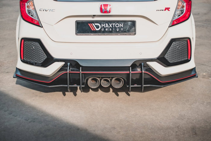 Maxton Design - STREET PRO REAR VALANCE V2 HONDA CIVIC X TYPE R