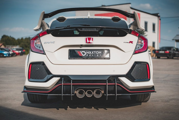 Maxton Design - STREET PRO REAR VALANCE V2 HONDA CIVIC X TYPE R