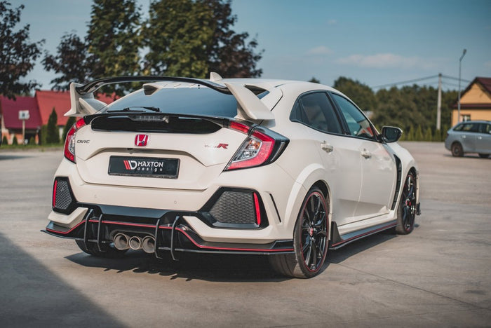 Maxton Design - STREET PRO REAR VALANCE V2 HONDA CIVIC X TYPE R