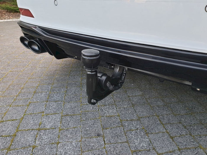 Maxton Design - REAR VALANCE + EXHAUST ENDS IMITATION AUDI S6 / A6 S-LINE C8